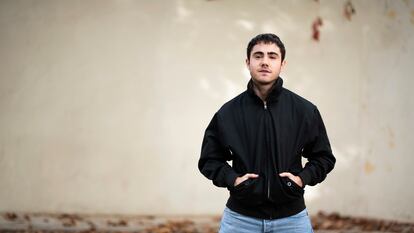 Ander Puig, en el Retiro de Madrid.