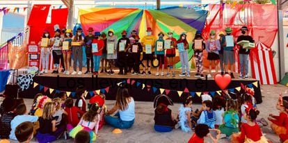 Carnival function at the La Laguna school.  Photo courtesy of Mónica Viñas