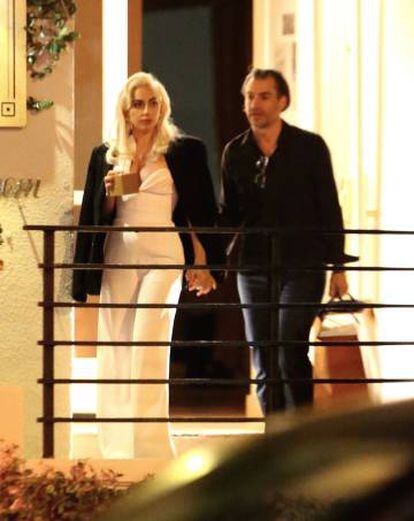 Lady Gaga y Christian Carino en West Hollywood (Los &Aacute;ngeles).