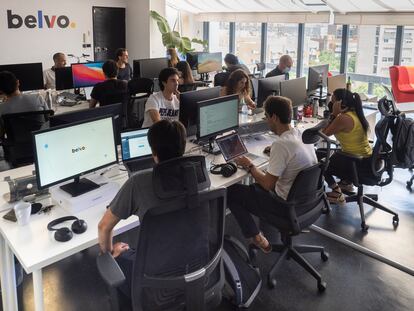 Sede de la 'startup' Belvo en Barcelona.