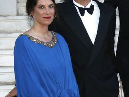 Tatiana Santo Domingo y Andrea Casiraghi, en una imagen del 27 de julio de 2013.