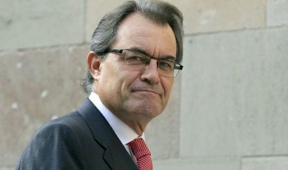 El presidente de la Generalitat , Artur Mas.
