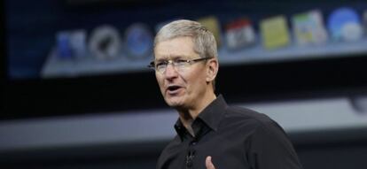 Tim Cook, primer ejecutivo de Apple.