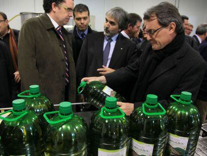 Mas, en la inauguración de una cooperativa agrícola