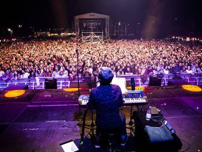 Una de las actuaciones en el Festival Gigante de Guadalajara.