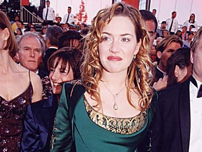 Kate Winslet, en los Oscar de 1998 celebrados en Los Ángeles, California.