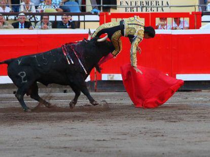 Cogida de Jiménez Fortes en Vista Alegre