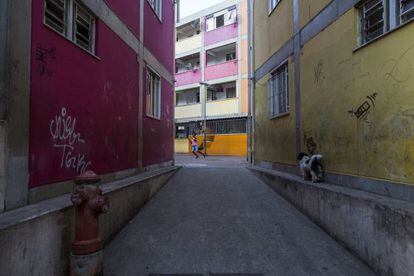 La Calle 4, en la Rocinha.