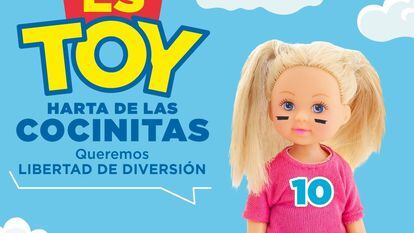 Campaña del Instituto Canario de Igualdad sobre juguetes no sexistas.