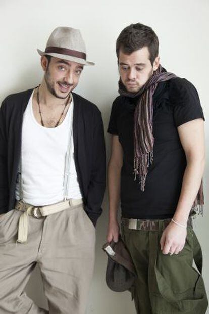Astutto (Pablo Correas) y Pipo (Noé Mendoza)