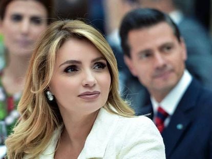 Ang&eacute;lica Rivera y Enrique Pe&ntilde;a Nieto.