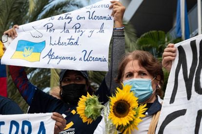 Protesta contra la guerra de Rusia