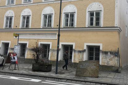 La casa natal de Hitler en la ciudad austriaca de Braunau am Inn, el pasado jueves.