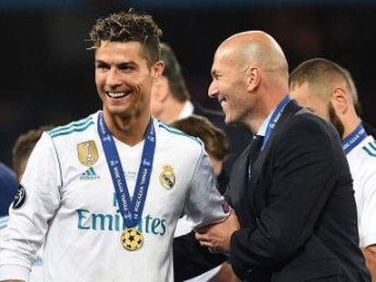 El portugués, que se quedó sin marcar, amarga la fiesta del Real Madrid.  Se tiene que quedar sí o sí , dice Zidane