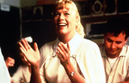 Kathleen Turner, en una escena de 'Peggy Sue se casó', de Coppola en 1986.