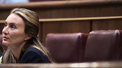 La exdiputada Andrea Fabra.