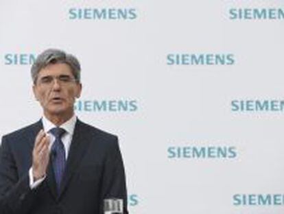Joe Kaeser, presidente de Siemens. EFE/Archivo
