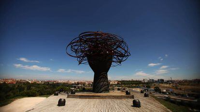El parque Lineal del Manzanares de Madrid.