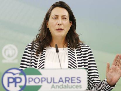 La secretaria general del PP andaluz, Dolores L&oacute;pez.