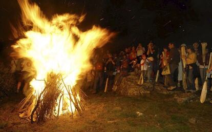 Baixada de Falles a la localitat de Boí, a l'Alta Ribagorça.