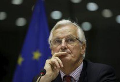 El comisario europeo de Mercado Interior, Michel Barnier