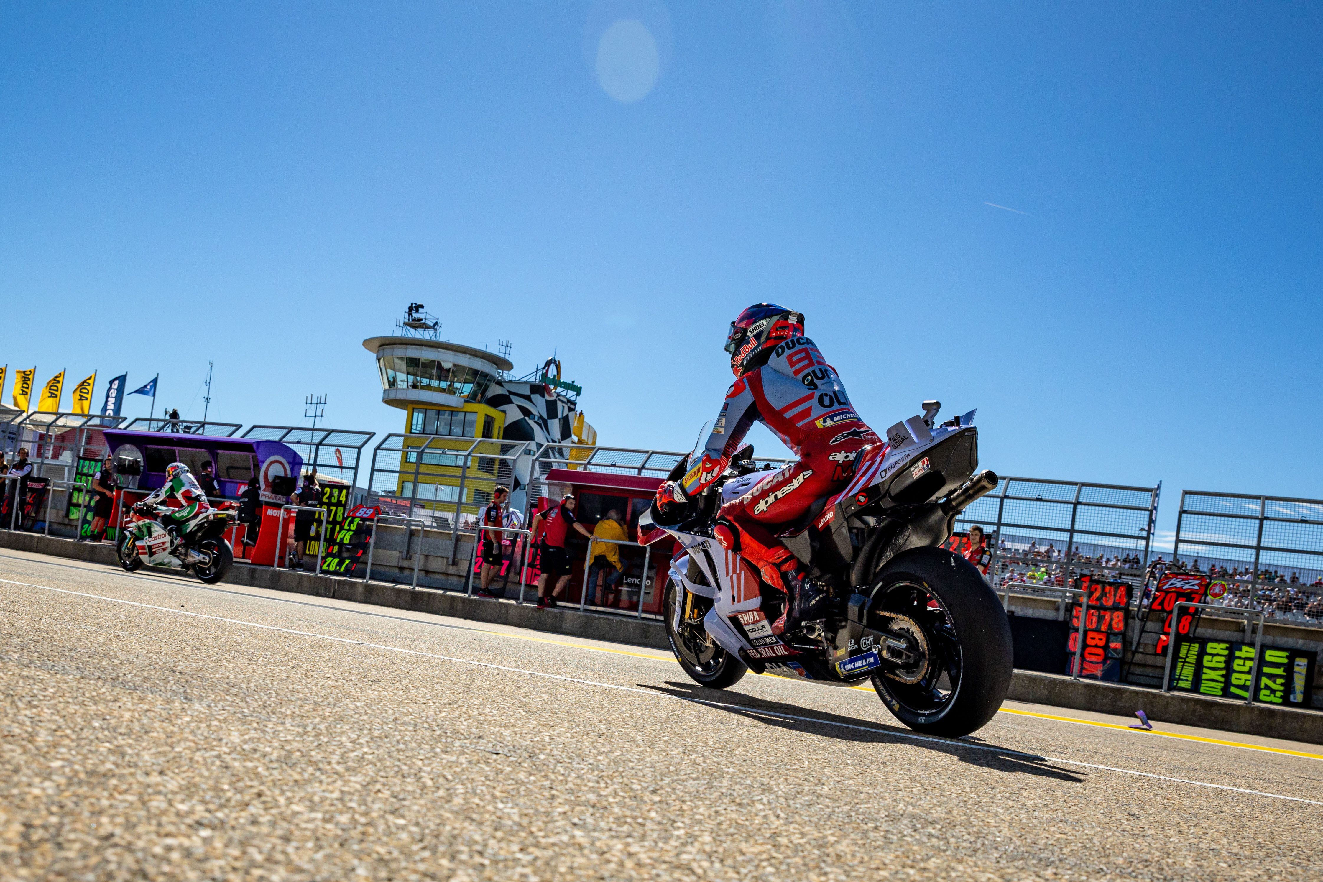 Las desdichas anulan la magia de Marc Márquez en el GP de Alemania de Moto GP