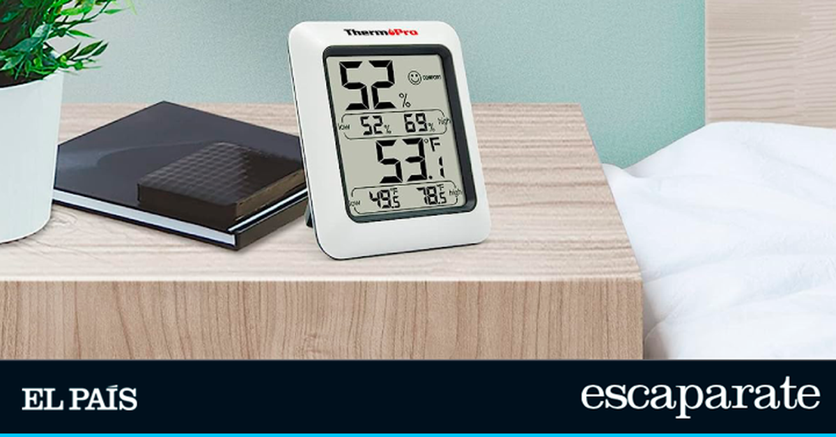 Este termómetro digital mide la calidad de aire y la humedad de tu casa, Estilo de vida, Escaparate
