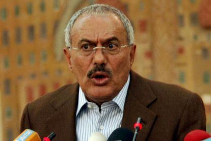 Foto de archivo del presidente de Yemen, Alí Abdalá Saleh