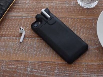 El fundador de Pebble crea una funda de iPhone que recarga los AirPod