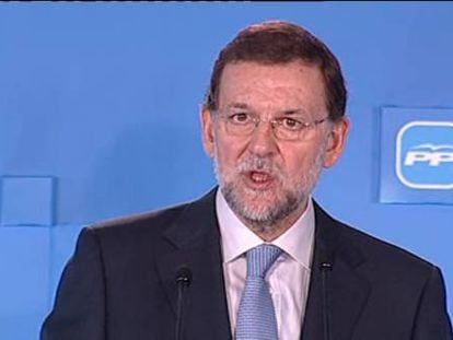 Rajoy argumenta que los 5 millones de parados son la razón para el cambio
