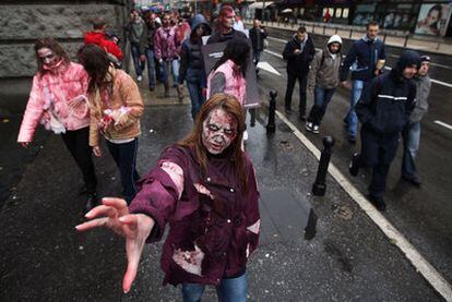 Desfile de zombis en Belgrado