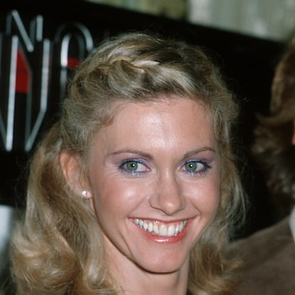 Olivia Newton-John during "Xanadu" Press Conference - September 18, 1979 at The Bistro in Beverly Hills, California, United States. (Photo by Ron Galella/Ron Galella Collection via Getty Images)