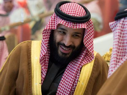 El príncipe heredero de Arabia Saudí, Mohammed bin Salman, en enero de 2023 en Riad.