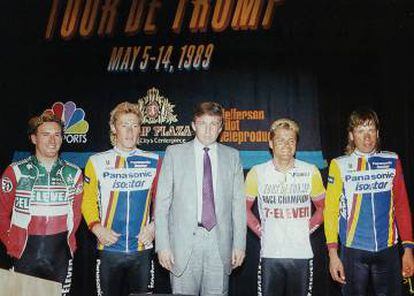 Celebraci&oacute;n de la primera edici&oacute;n del Tour Trump.