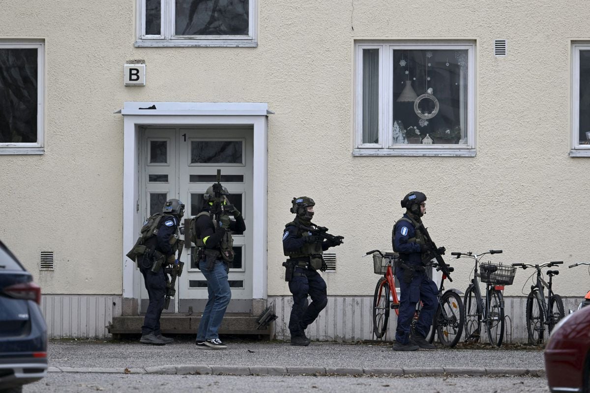 One child dies during a shooting and two are seriously injured at a school in Finland