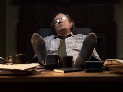 Gary Oldman como Jackson Lamb en la primera temporada de 'Slow Horse'.