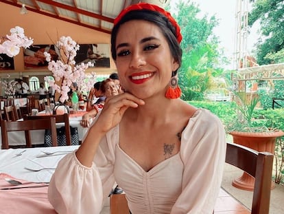 La cantante oaxaqueña Jazmín Zárate, en una imagen de sus redes sociales.