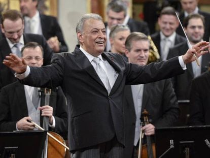 Zubin Mehta en el concierto de A&ntilde;o Nuevo de 2015.