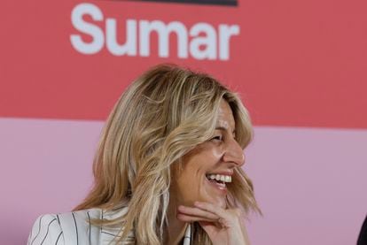 La vicepresidenta segunda del Gobierno y líder de Sumar, Yolanda Díaz.