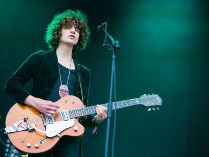 James Edward Bagshaw de Temples actúa en la primera jornada del Primavera Sound.