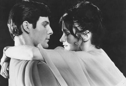 Margot Kidder y Christopher Reeve en una escena de 'Superman' en 1978. 