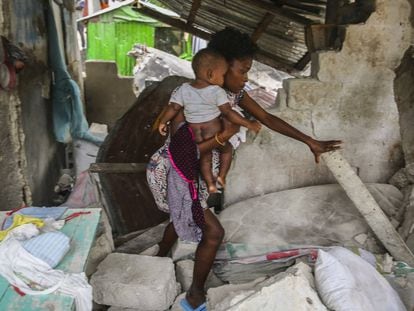 El terremoto que deja cientos de muertos en Haití, en imágenes