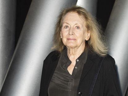 La premio Nobel de Literatura francesa Annie Ernaux, este 2022.