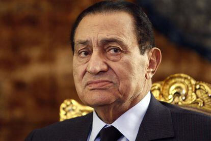 Hosni Mubarak, en El Cairo en octubre de 2010.