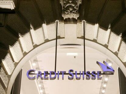 Oficinas centrales de Credit Suisse, en Zurich.