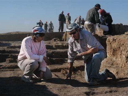 Imagen de las excavaciones en Tell Hamoukar, en Siria.