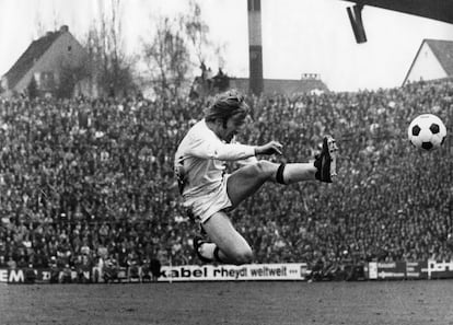 Netzer con el Borussia Mönchengladbach