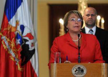 La presidenta de Chile, Michelle Bachelet. EFE/Archivo