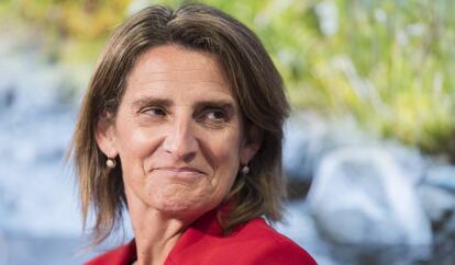 La vicepresidenta tercera del Gobierno y ministra para la Transición Ecológica y el Reto Demográfico, Teresa Ribera.