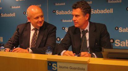 Jaume Guardiola, del Sabdadell